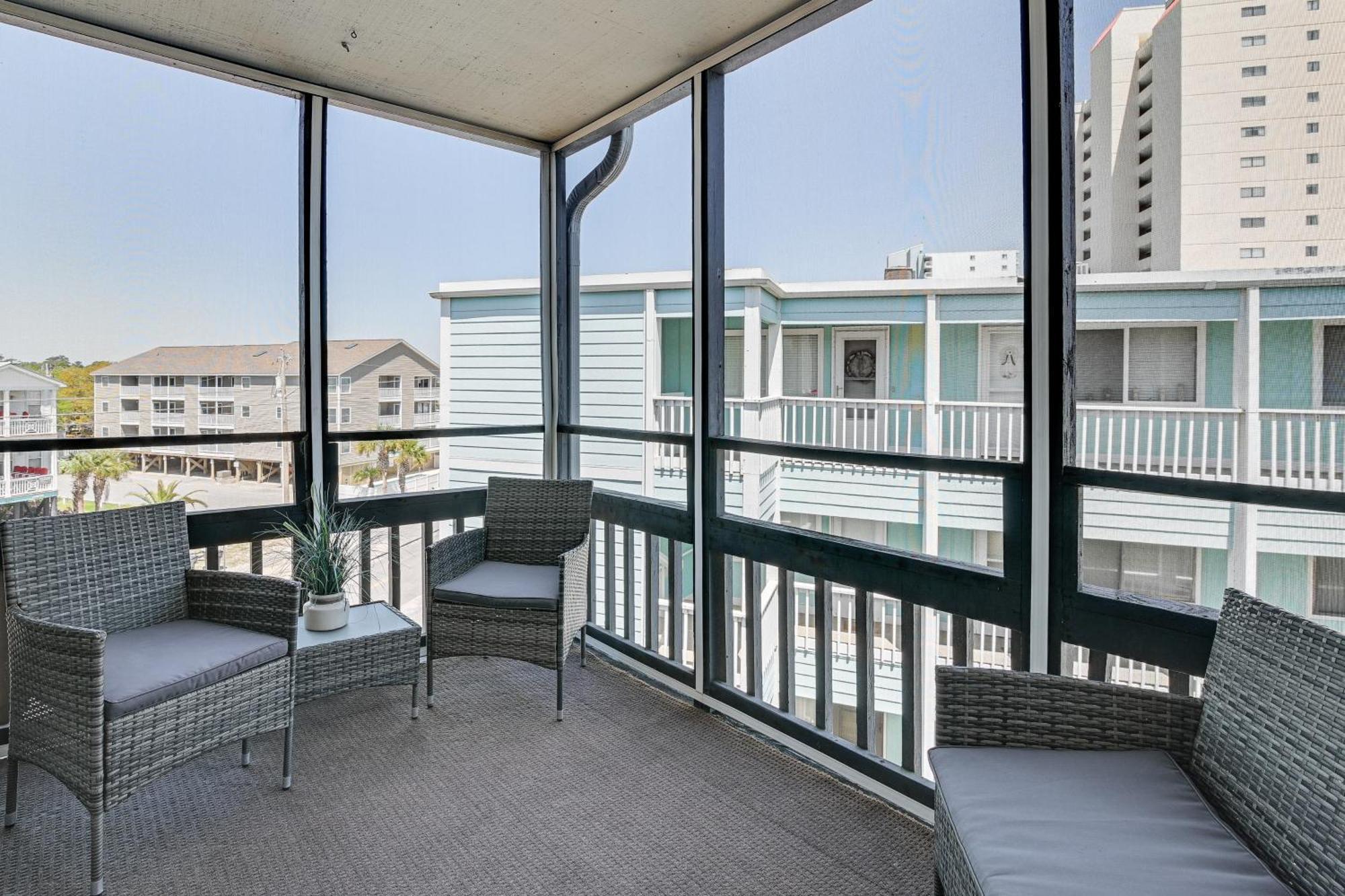 Coastal Condo On Beach With Community Pool Access! Myrtle Beach Exterior photo